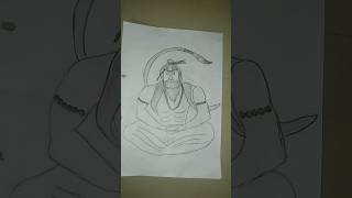 create a lord Hanuman ji drawing from NHK painters nhk nkhpainter art painter viral short