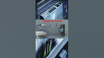 Conexión Sensor Inductivo PNP de 3 hilos con Relé