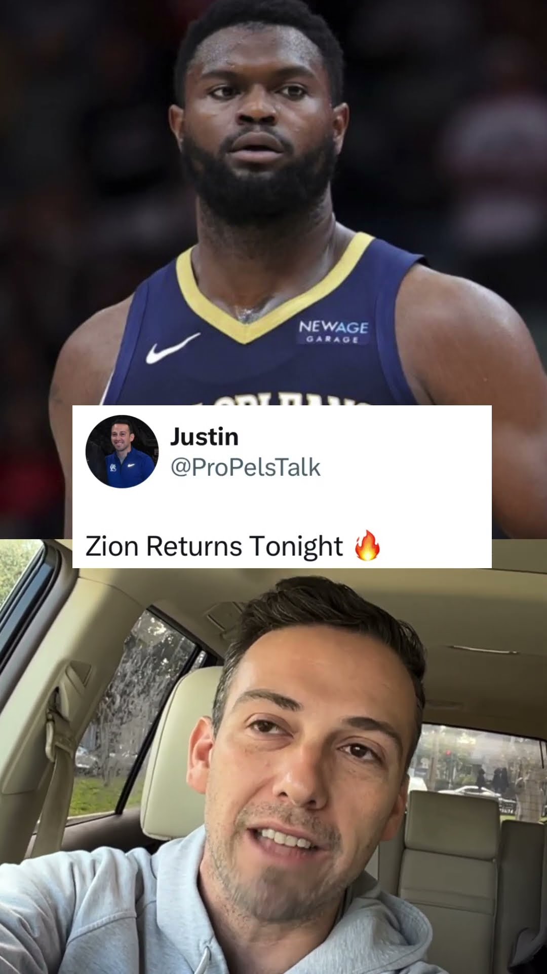 BREAKING: New Orleans Pelicans F Zion Williamson Returns Tonight Against The Timberwolves ?