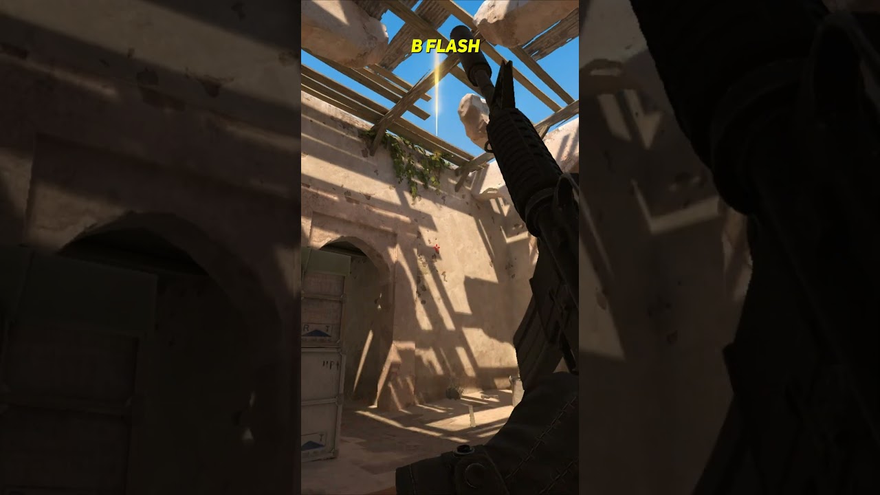 B Site Flash от Donk ON Dust 2 CS2 