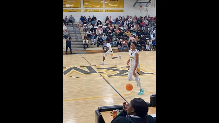 Bradley Floyd in his first High School game