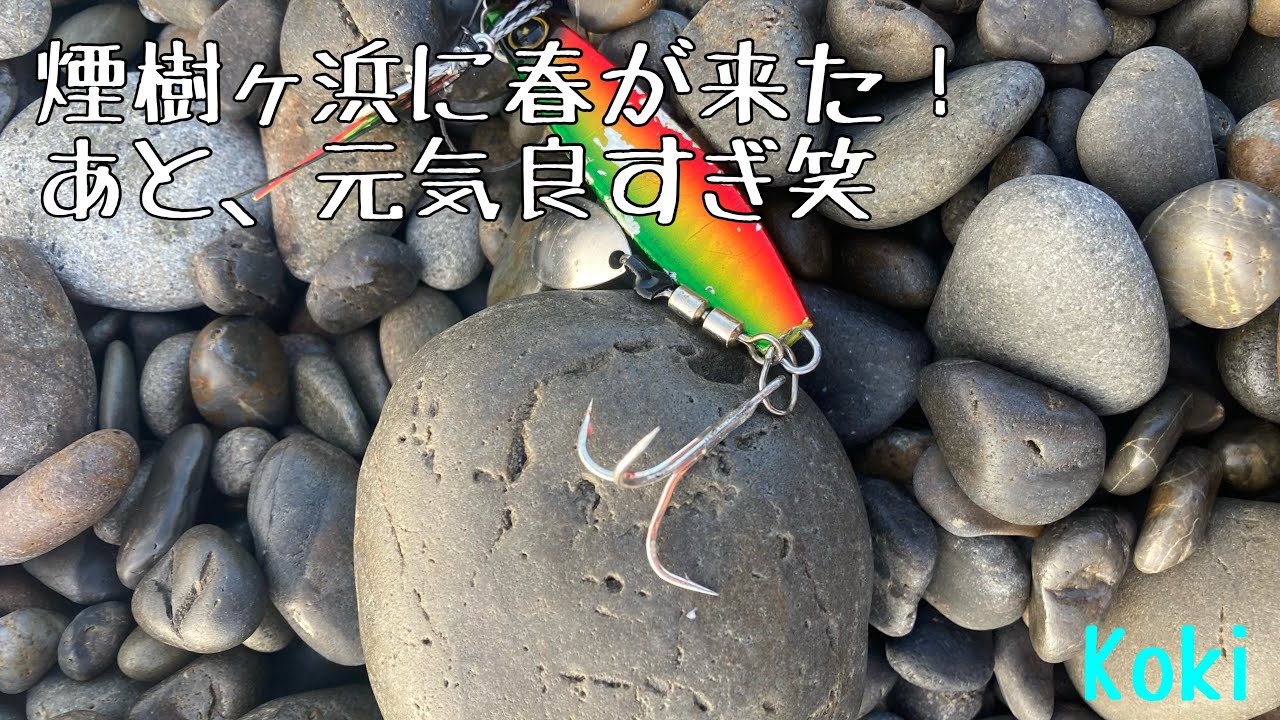 2025年3月 1日　ショアジギング「煙樹ヶ浜」春が来ましたね！