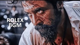 Rolex Mass Badass Villain BGM|Vikram|Suriya|Rolex|Lokesh Kanagraraj