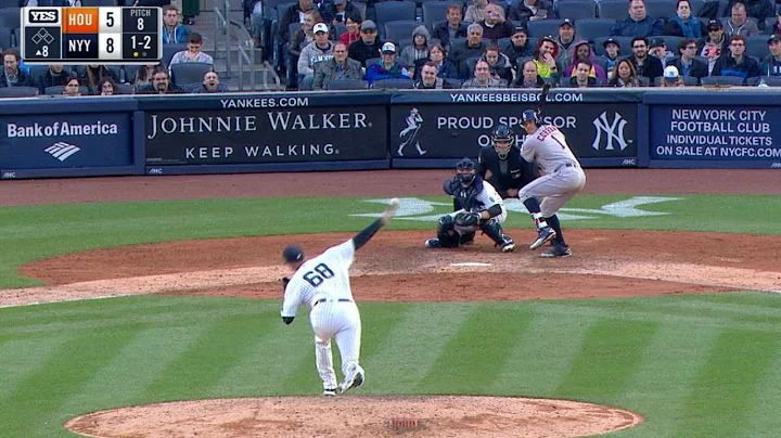 HOU@NYY: Betances strikes out two in a clean inning