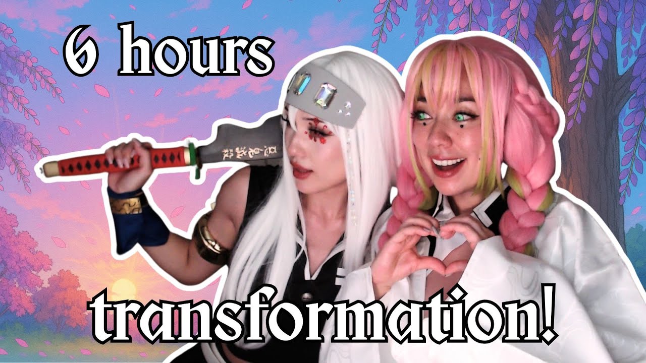 Things got real flashy on Halloween 👻 Mitsuri & Tengen cosplay 🍡⚔️