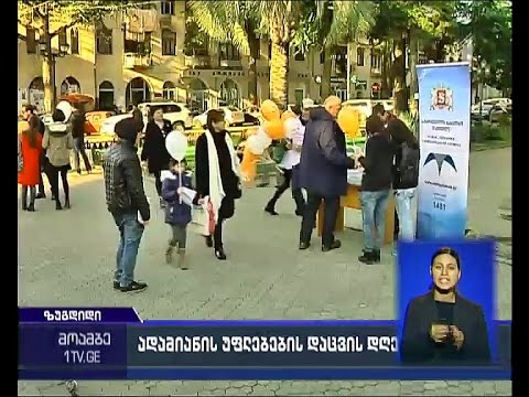 10 დეკემბერი ადამიანის უფლებათა საერთაშორისო დღეა - სახალხო დამცველის საინფორმაციო კამპანია