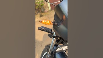 KTM duke indicator installed in splendor !! Splendor indicator modified #samirallinone #shorts