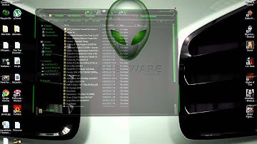 Alienware Green Windows 7 Theme
