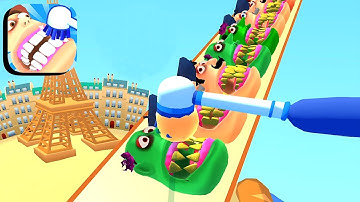 TEETH RUNNER ​​GAMEPLAY | ALL LEVELS 10-11