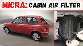 Nissan Micra K11 - Cabin Air Filter Change - Youtube