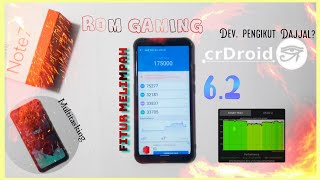ROM Gaming Tapi Logo nya Kok GIni?? CrDroid 6.2 For All Xiaomi