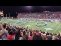 Jackson State University Marching Band performs at UNLV Vs JSU Football game