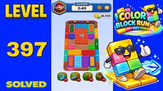 Color Block Run – Level 397 | Walkthrough