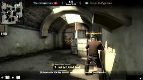 CS GO POV  NiP GeT RiGhT 35 10 vs WesternWolves @ RaidCall EMS One Summer 2013 Finals