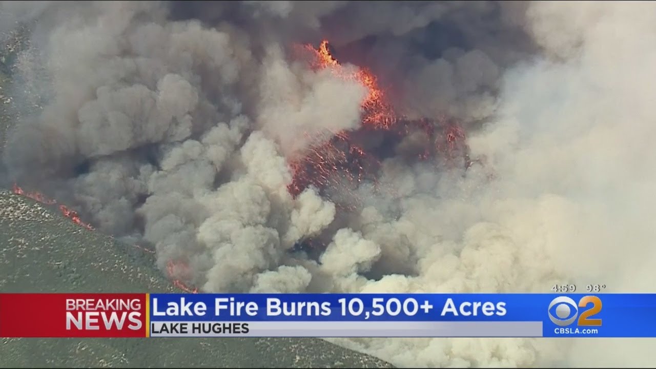 Thousands Of Homes Still Under Threat From Lake Fire