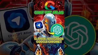NUEVO CHAT GPT ATLAS de GOOGLE CHROME causa POLEMICA! #Shorts #ChatGpt #GoogleChrome #ChatGptAtlas
