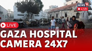 Israel Vs Palestine News LIVE | Israel Attacks Gaza Hospital Live  | view From Khan Younis | N18L