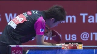 2016 WTTTC MT-F JPN-CHN (1) Jun Mizutani - Xu Xin (full match|short form in HD) by Jesper Steffensen 7,638 views 8 years ago 10 minutes, 53 seconds