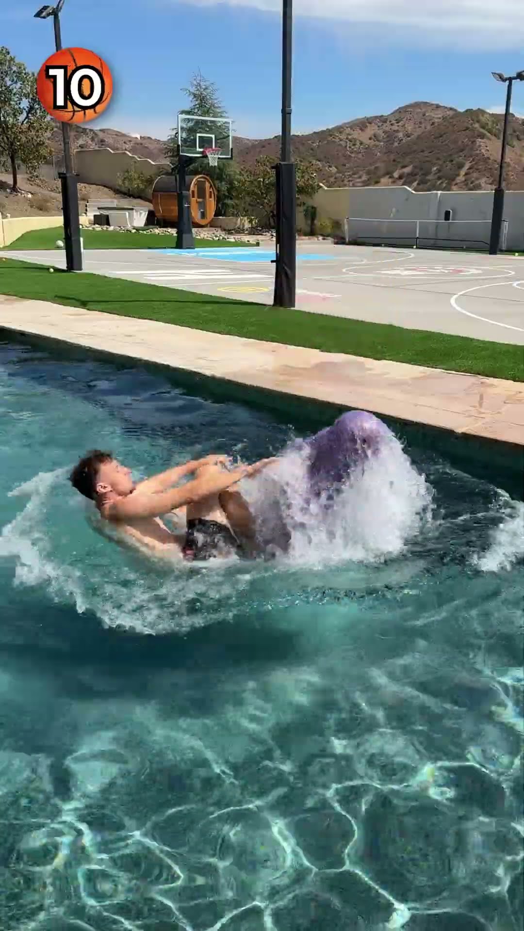 How Many Basketballs To Make Me Float?