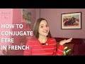 French Lesson 13 - ÊTRE (TO BE) Verb Conjugation Present ...