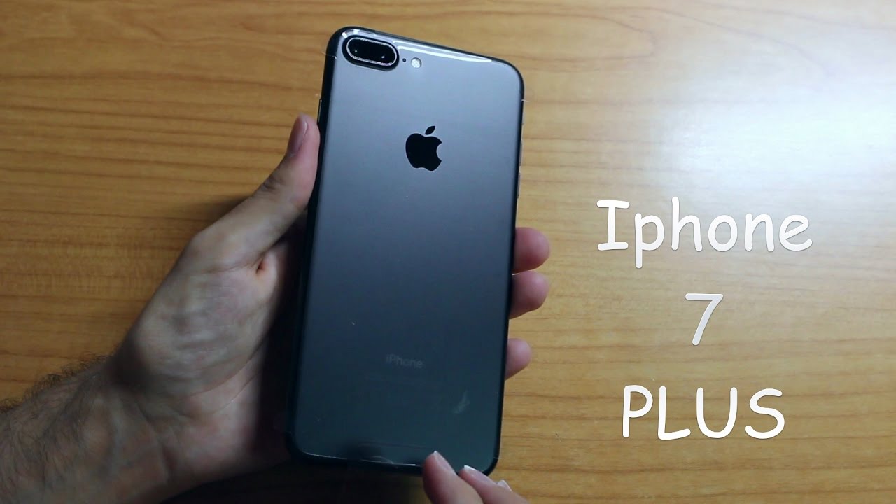 unboxing apple iphone 7 plus negro mate unboxing apple iphone 7 plus negro mate