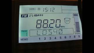 88,20 MHz - LOS 40 León 88.2 received in Germany