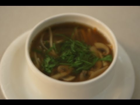 Carrot Mushroom Spinach and Noodle soup | Sanjeev Kapoor | Sanjeev Kapoor Khazana