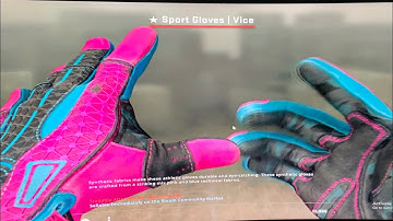 How i opened Sport Gloves | Vice Minimal wear