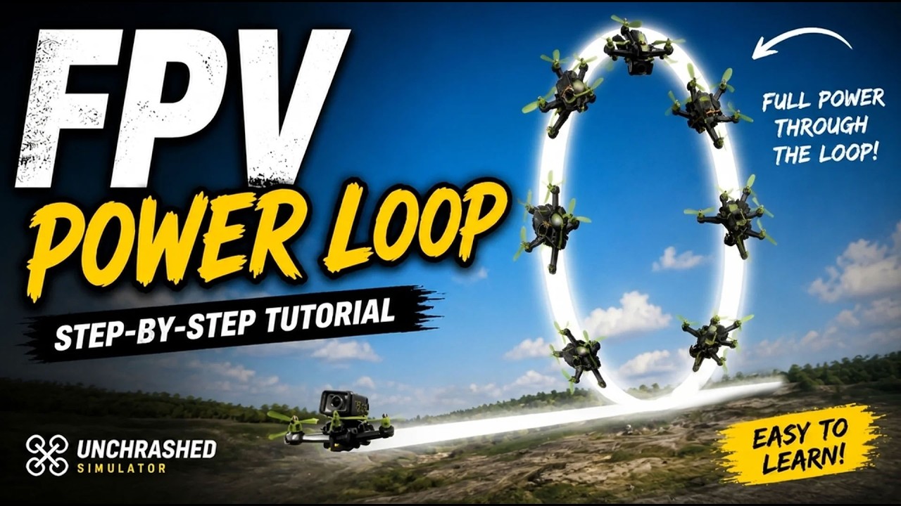 How to FPV Power Loop (Beginner Tutorial) | Easy Step-by-Step Guide ...