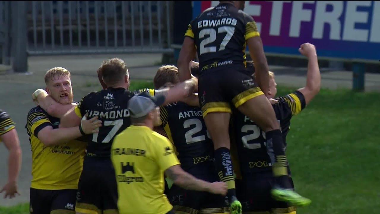 Halifax Panthers vs York City Knights - Highlights from Betfred Championship