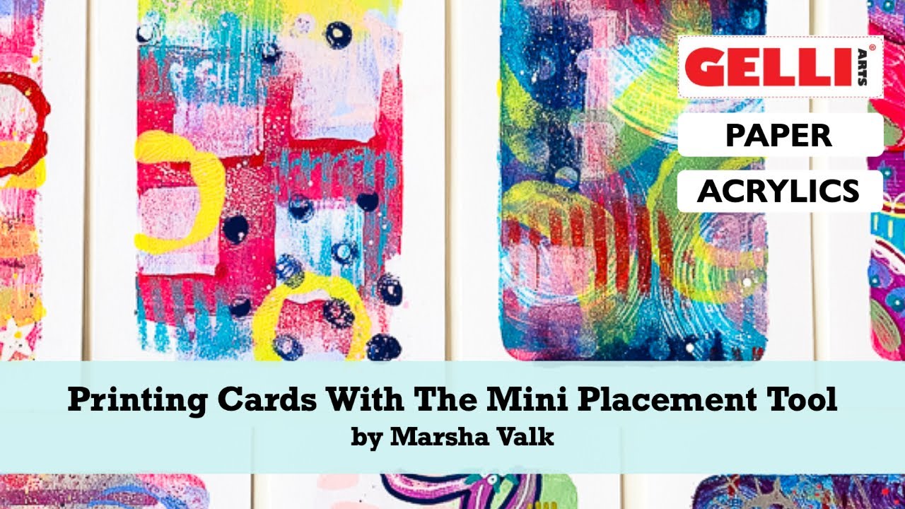 Gelli Arts Mini Placement Tool