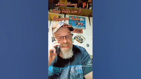 How many little blue pills was I suppose to take