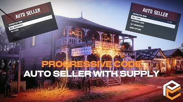 RedM Auto Seller With Supply - [VORP-Core / RSG-Core]