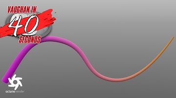 Modo | Octane Render: Gradient Along the Length of Render Curves (W Coordinate)