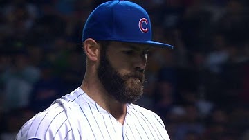LAD@CHC: Arrieta strikes out Turner to escape trouble