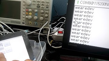 Windows Embedded Compact 2013 Serial(RS232) test in i.MX6QP board.