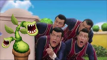 We Are Number One but it plays with Party Island