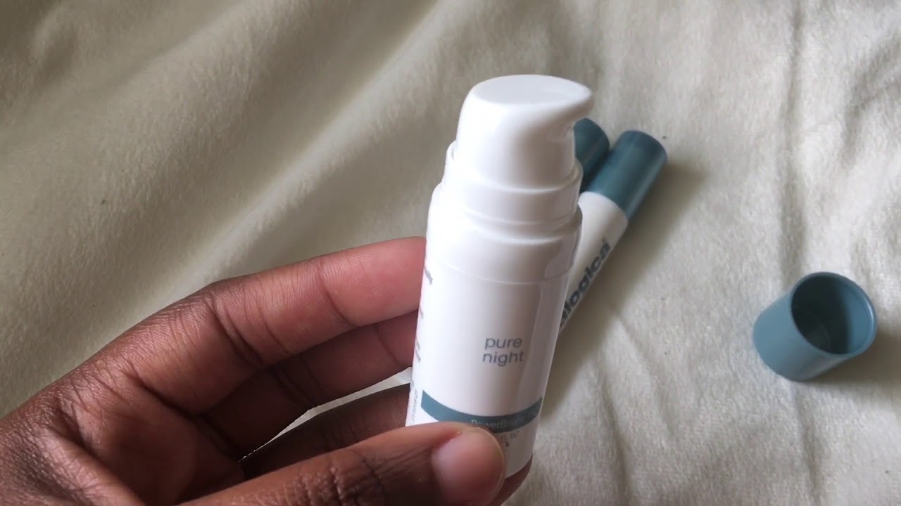 Clear skin routine dermalogica and black spots - YouTube