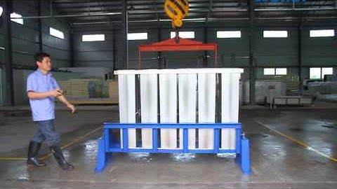 Koller Ice Machine 5Tons Ice Block Machine with Crane System Ice Harvesting Vedio