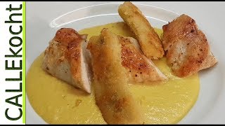 Hähnchenbrust auf Currysoße - Rezept für fruchtige Currysauce