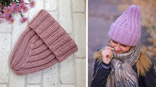 видео: МК Теплая шапка с модной макушкой из одного мотка Пряжи YarnArt ALPINE ALPACA Связать сможет новичок картинка: МК Теплая шапка с модной макушкой из одного мотка Пряжи YarnArt ALPINE ALPACA Связать сможет новичок
