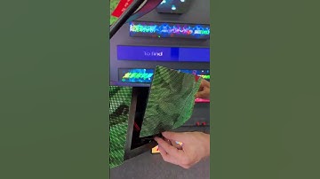 Soft Flexible led display #ledscreen #leddisplay #flexible #leddisplayscreen #shorts #short