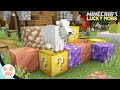 THE LUCKY CAVE UPDATE IS HERE! | Minecraft Lucky Block Mob Survival (#13)