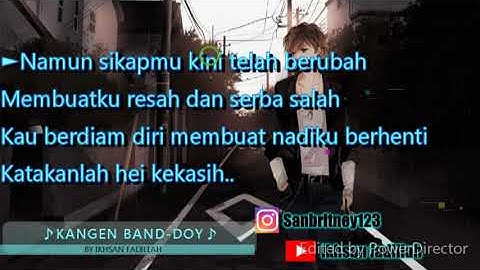 KANGEN BAND -DOY ◄►(♪OFFCIAL LIRIK♪)◄