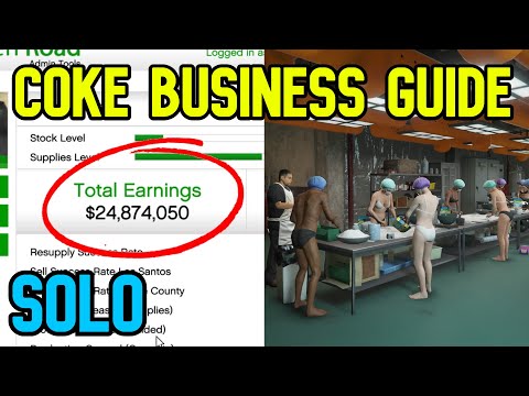 Gta 5 Cocaine Business Solo Guide - How To Make Money With Coke Business