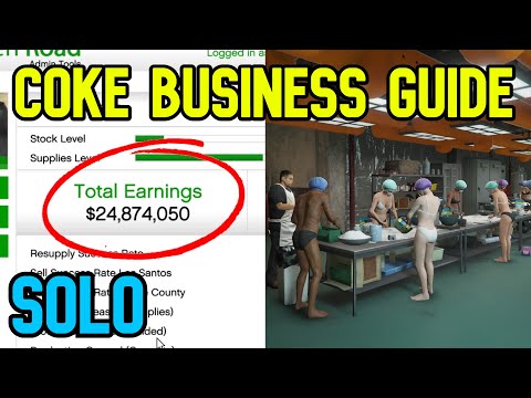 Gta 5 Cocaine Business Solo Guide - How to Make Money With Coke Business