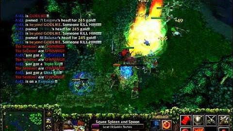 RAMPAGE!! Goblin Techies!!NO CHEAT!!!!!!!!!