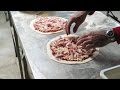 Italian Pizza Made and Cooked from the Flour. Seen in Italy
