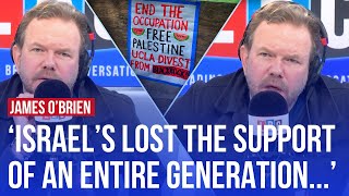 'They want the killing to stop': James O'Brien reacts to the pro-Palestinian protests at UCLA | LBC
