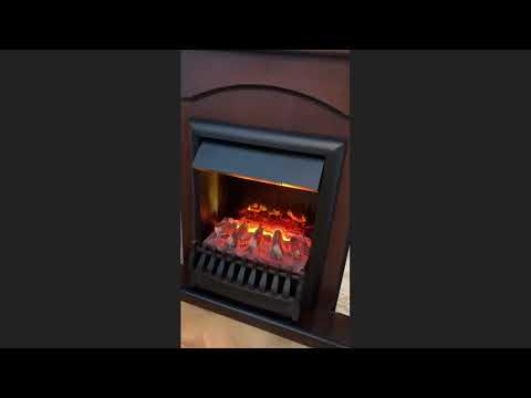 Угловой электрокамин RealFlame